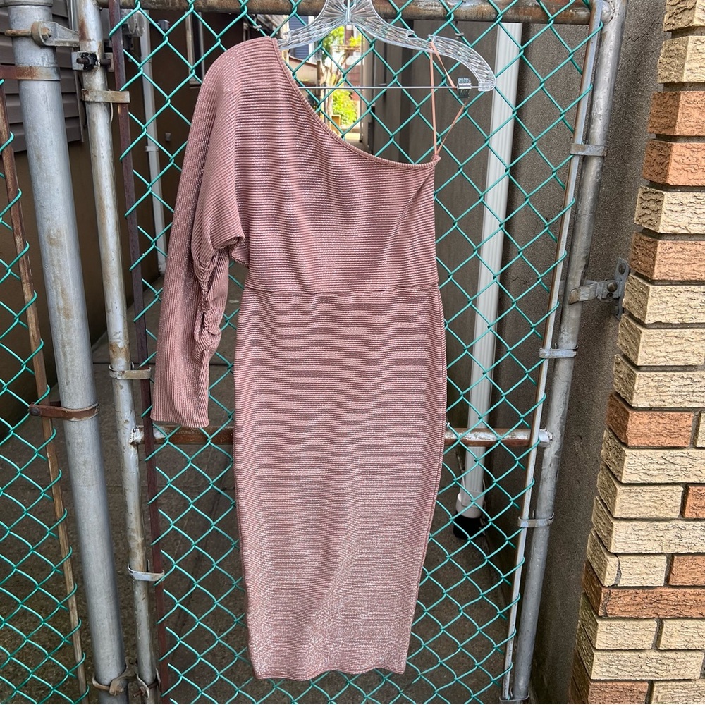 H&M MIDI One Shoulder Dress 6